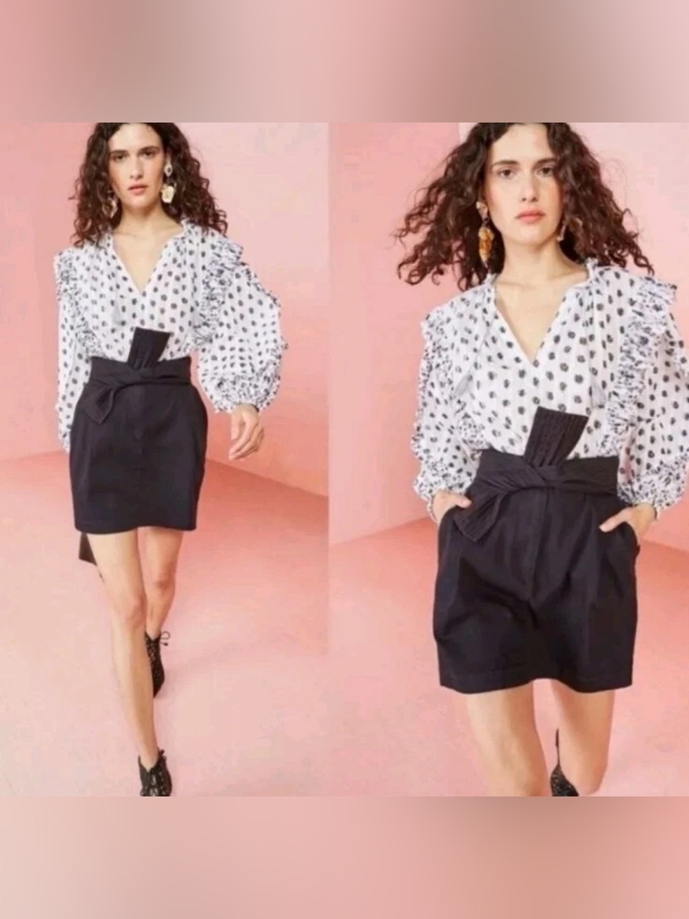Ulla Johnson Dres Waist Tie Skirt, 8